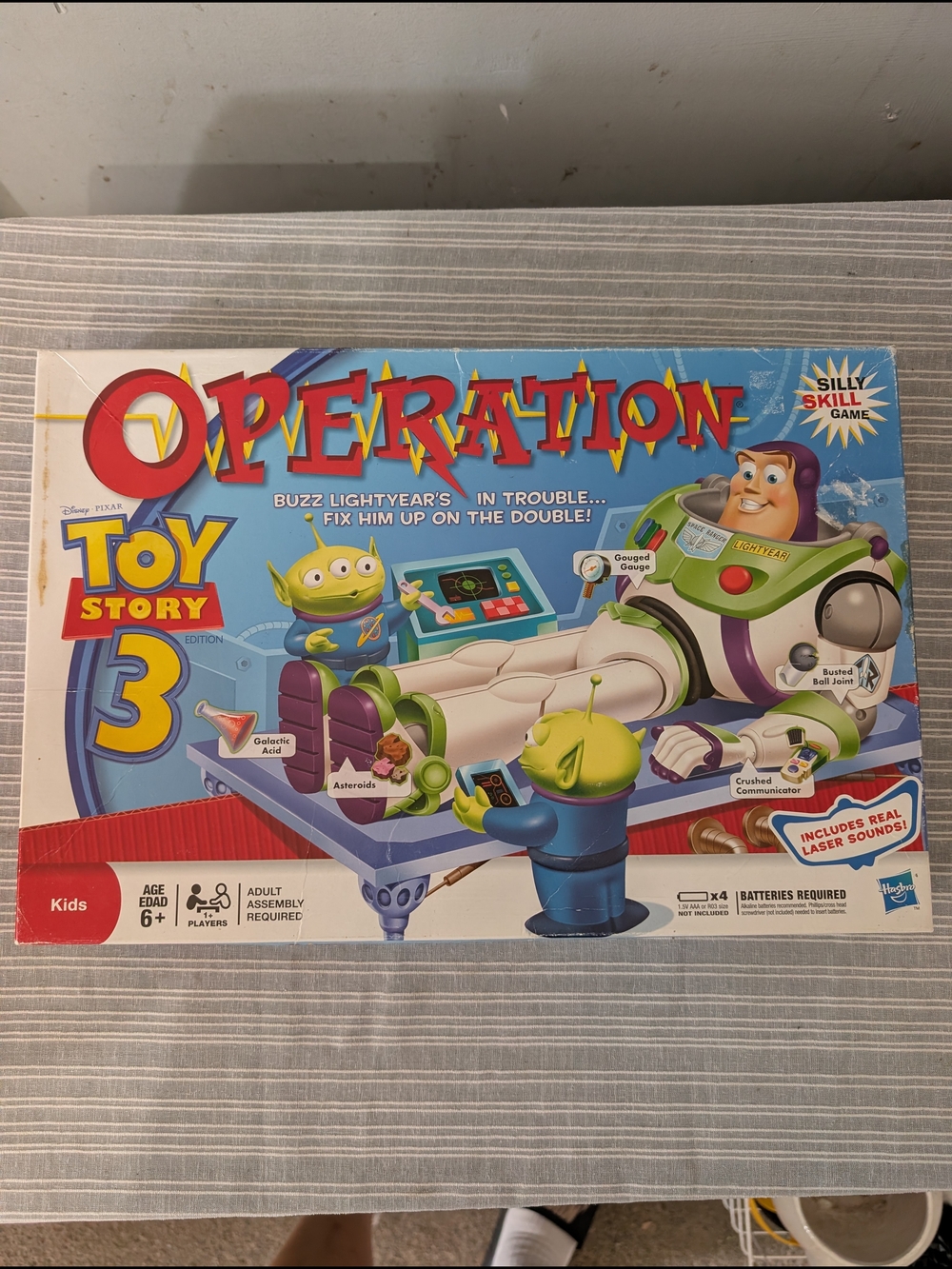 Operation Board Game Disney Pixar Toy Story 3 Edition Buzz Lightyear